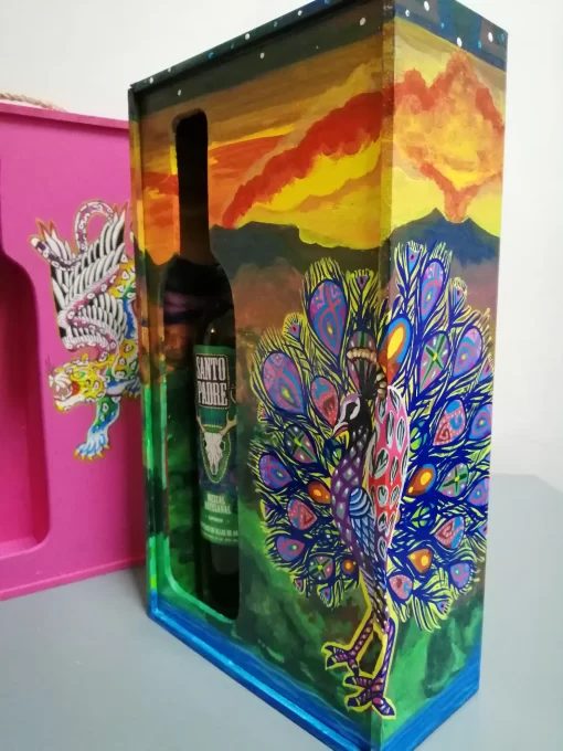 Caja de regalo con mezcal espadín